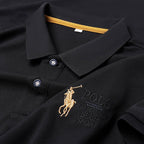 Elite Equestrian Emblem Polo T-Shirt
